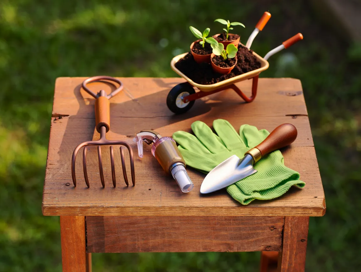 Hageredskaper for småhage